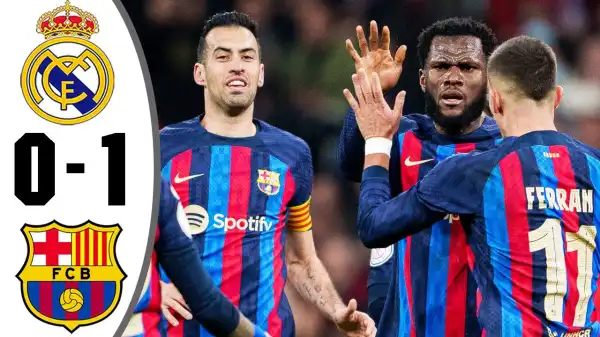 Real Madrid vs Barcelona 0 - 1 (Copa Del Rey 2023 Goals & Highlights)
