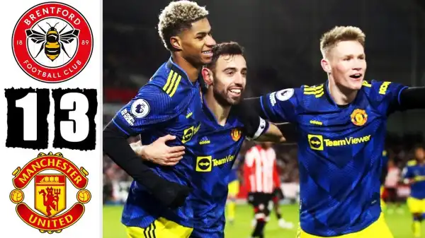 Brentford vs Manchester United 1 - 3 (Premier League 2022 Goals & Highlights)
