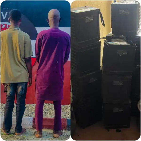 Osun NSCDC nabs two for telecommunications vandalism