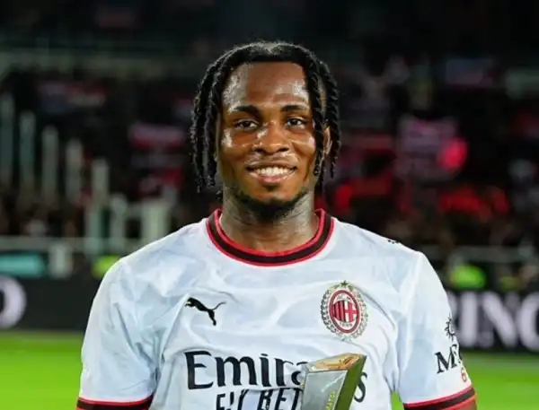 Serie A: Chukwueze scoops MOTM in AC Milan’s win over Torino