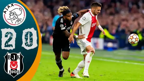 Ajax vs Besiktas  2 − 0 (Champions League 2021 Goals & Highlights)