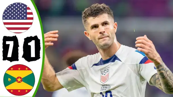USA vs Grenada 7 - 1 (CONCACAF 2023 Goals & Highlights)