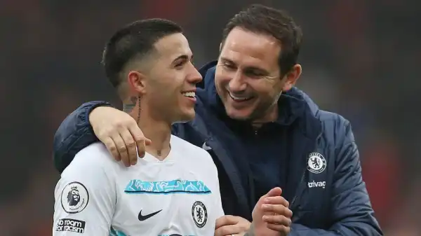 Frank Lampard reacts to overdue first Chelsea win