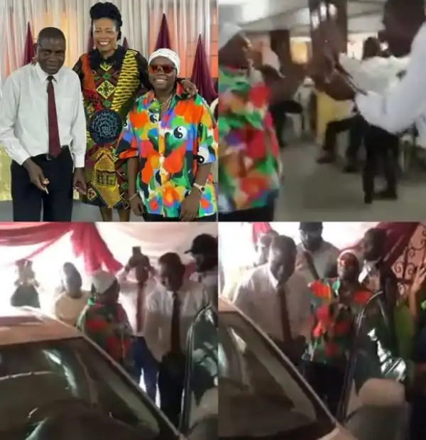 The Heartwarming Moment Singer, Teni Gifted Her Mathematics Teacher A Car To Celebrate World Teachers