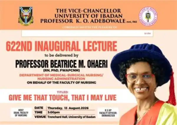 UI announces 622nd inaugural lecture