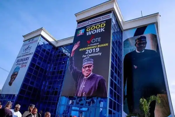Bola Ahmed Tinubu Inherits Buhari Campaign Office In Abuja