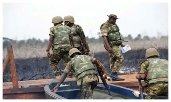 Nigerian Navy dismantles nine illegal refining sites in Rivers