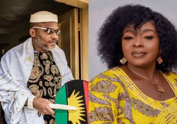 Rita Edochie Shares Interesting Video, Shows Why Buhari Govt Must Free Nnamdi Kanu
