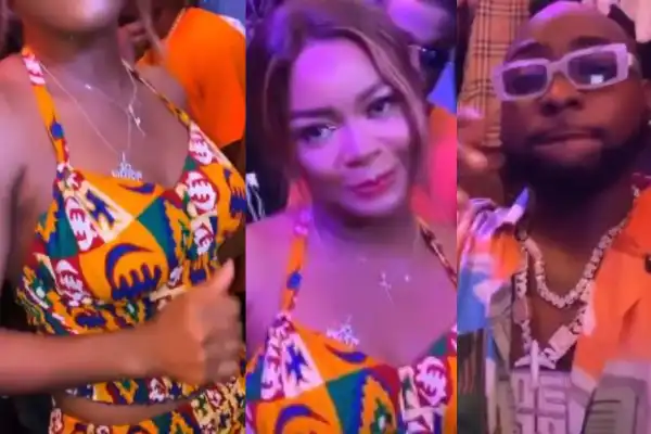 Davido Flaunts His New Female Artiste Boobs On Instagram (Video)