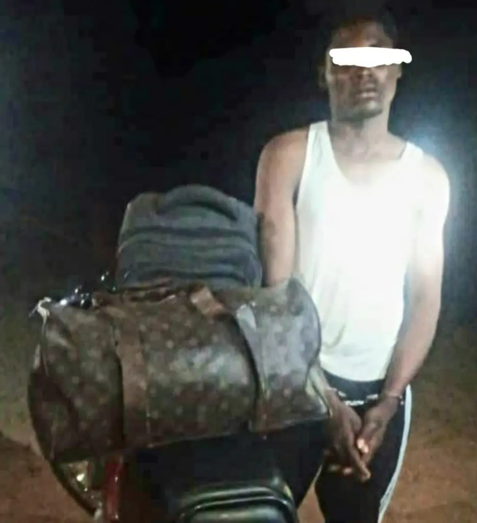 Police arrest 22-year-old suspect for burglary, theft in Ogun