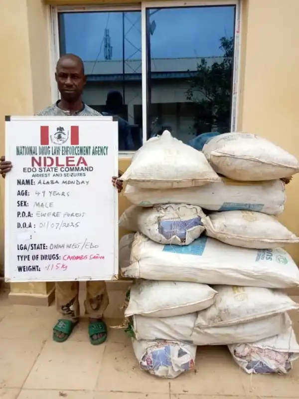 Wanted drug baron, others on NDLEA list arrested in Edo