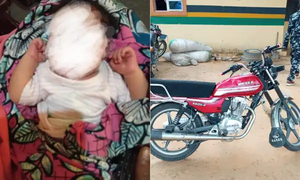 Police rescue abandoned day-old baby, arrest motorcycle thieves in Yobe