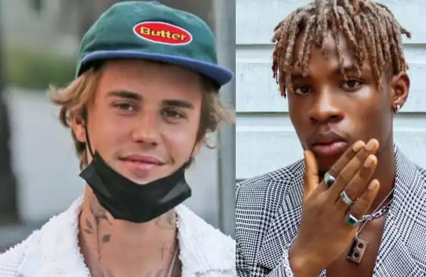 International Music Star, Justin Bieber Follows Joeboy On Instagram