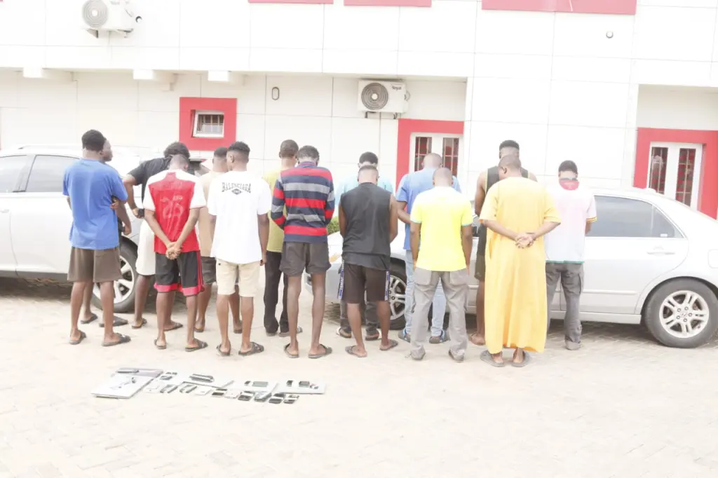 Kwara: 37 suspected internet fraudsters arrested in Ilorin