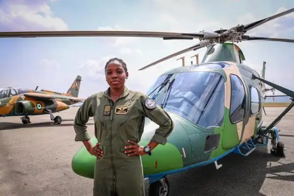 Nigerian Air force’s first female combatant helicopter pilot dies eight months after special recognition