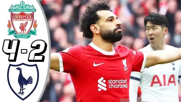 Liverpool vs Tottenham 4 - 2 (Premier League 2024 Goals & Highlights)