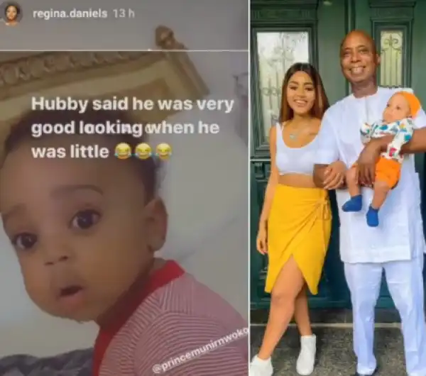 When I was little, I was very good looking - Regina Daniel