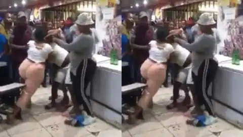 Video: Woman beat husband to near death after catching him with a side chick