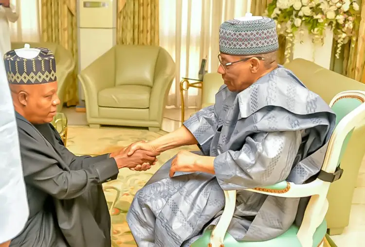 Vice President-elect Shettima meets IBB in Minna