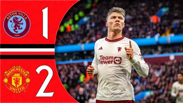 Aston Villa vs Manchester United 1 - 2 (Premier League 2024 Goals & Highlights)