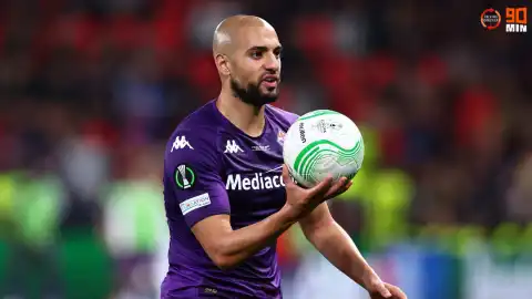 Sofyan Amrabat completes part of medical in Italy ahead of Man Utd transfer