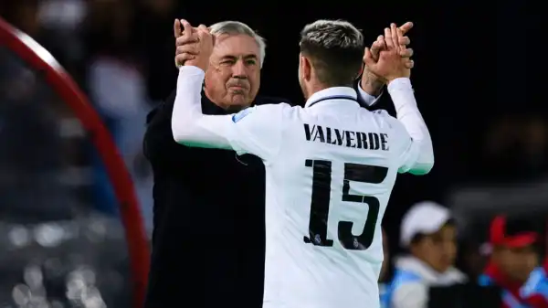 Carlo Ancelotti wins bet with Federico Valverde