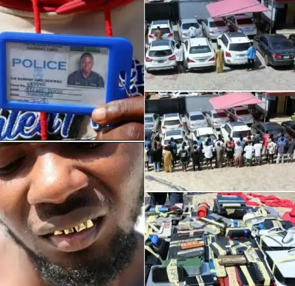 Self-styled Police Officer, 42 Others Arrested For Alleged Internet Fraud In Ogun