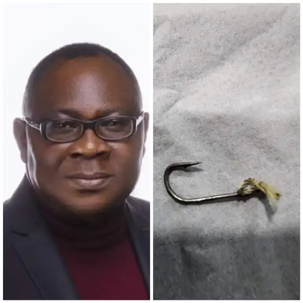 Very Scary - Nigerian Man Narrates How He Almost Swallowed A Metal Hook In Soup While Eating at Funeral (Photo)