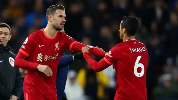 Thiago hails Jordan Henderson as 