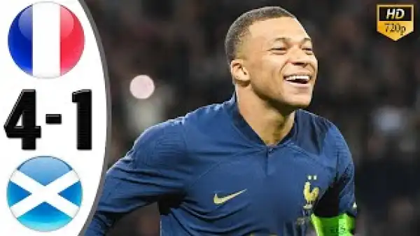 France vs Scotland 4 - 1 (Friendly Goals & Highlights)