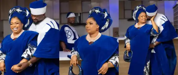 Laide Bakare Celebrates Friendship With Odobodobo Motola, In Matching Traditional Outfits