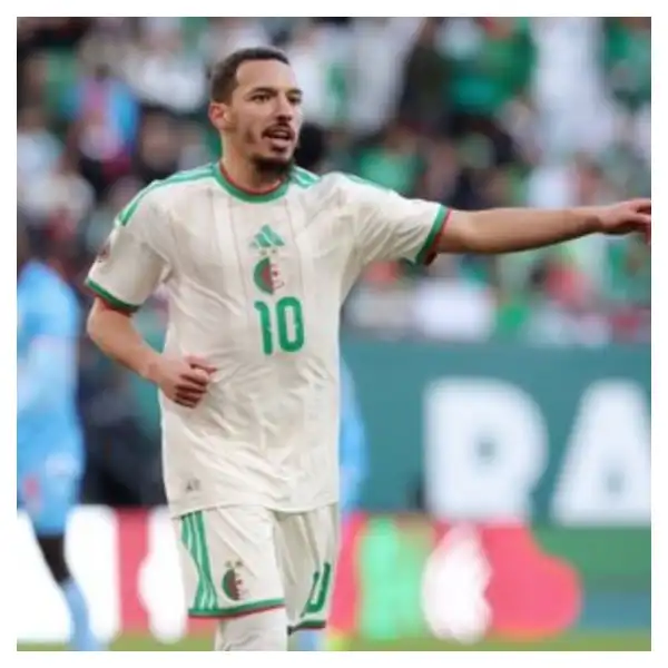 AFCON 2025: Algeria’s star midfielder doubtful for Super Eagles clash