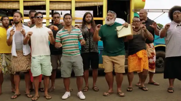 Next Goal Wins Clip: Michael Fassbender Receives a Warm American Samoan Welcome