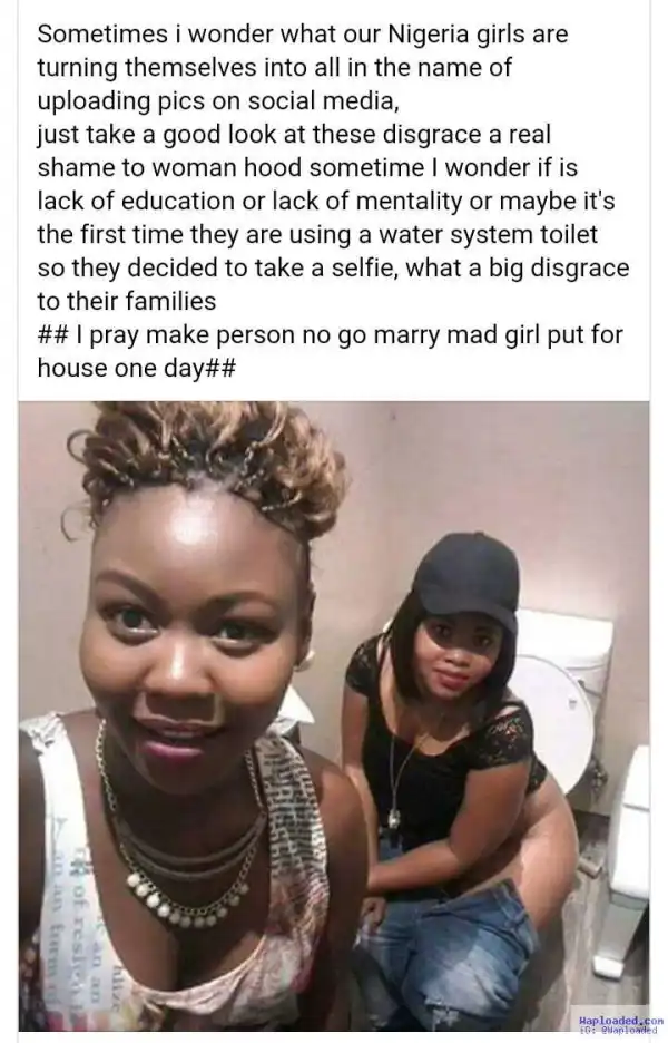 Weirdest Photo : What is Wrong with Some Nigerian Girls? 