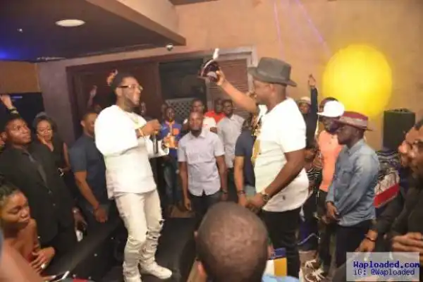 Photos: Burna Boy Bags New Endorsement Deal With Martell Cognac