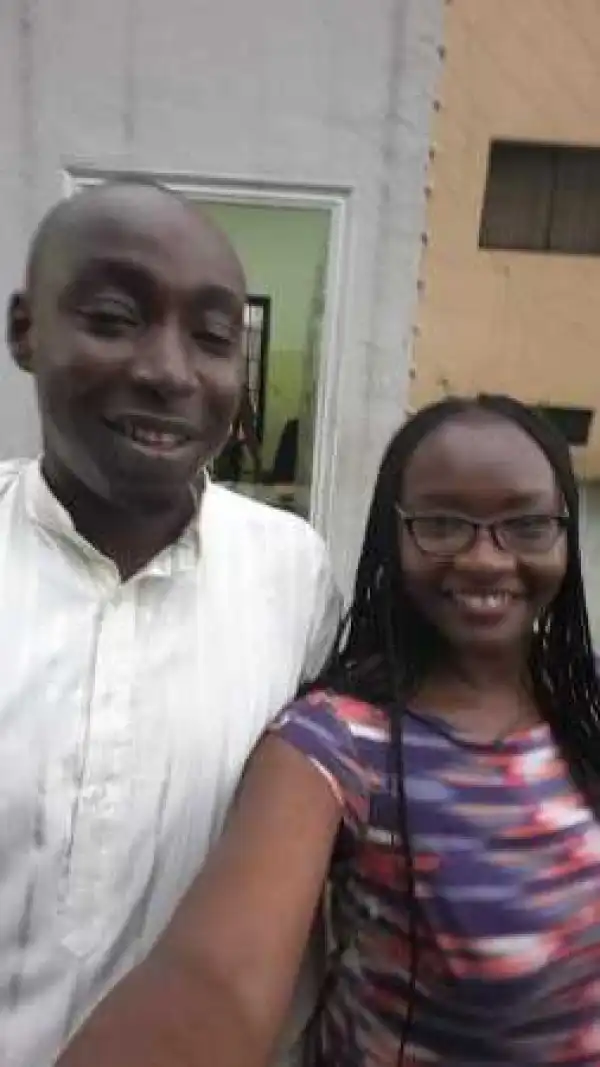 See Photos Of Blogger Abubakar Sadiq After He Was Released From EFCC Custody