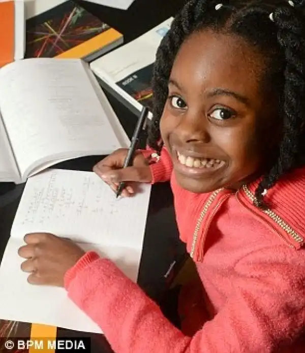 10yr old Nigerian girl accepted on university coursein the UK to study maths degree
