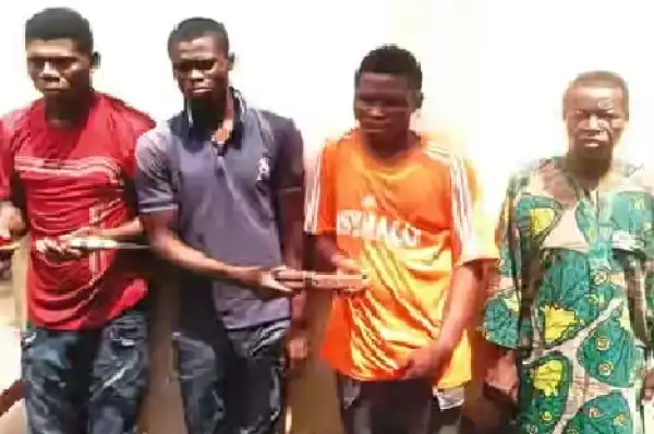 65-Year-Old Blacksmith Who Has Been Apprehended Says He Makes & Sell Guns For N30,000