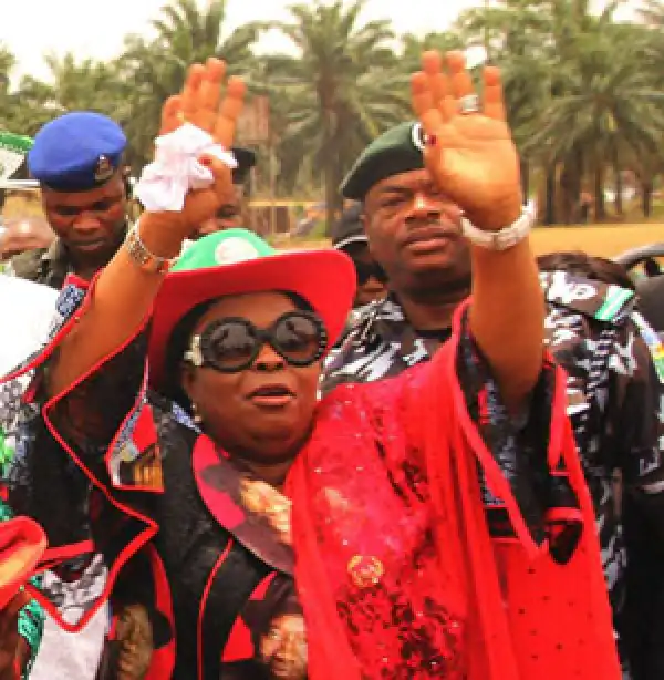 APC is full of propaganda – Patience Jonathan
