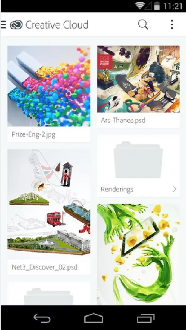Adobe releases preview of Creative Cloud for Android