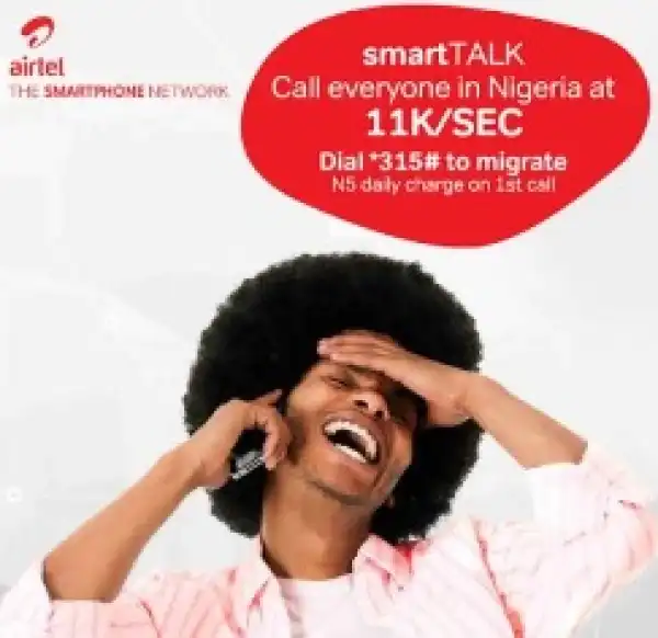 Airtel NG Introduces Cheapest Tariff Plan - Smart TALK