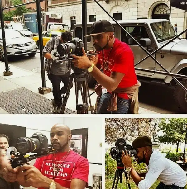 Banky W Returns To School; SEE Him In Action 