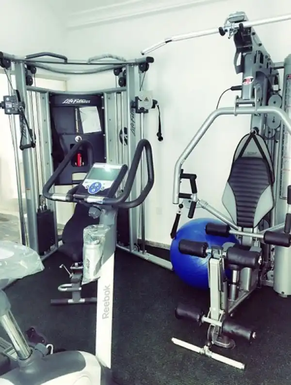 Billionaire wife Dabota Lawson gets gym equipments as gift from her husband