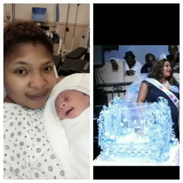 Breaking: Laide Bakare delivers baby boy in US