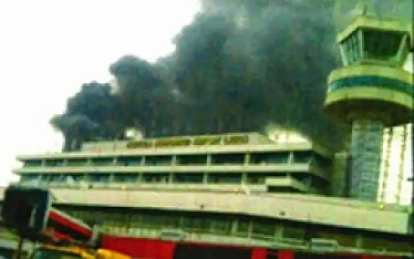 Breaking news: Fire Engulfs Murtala Mohammed International Airport