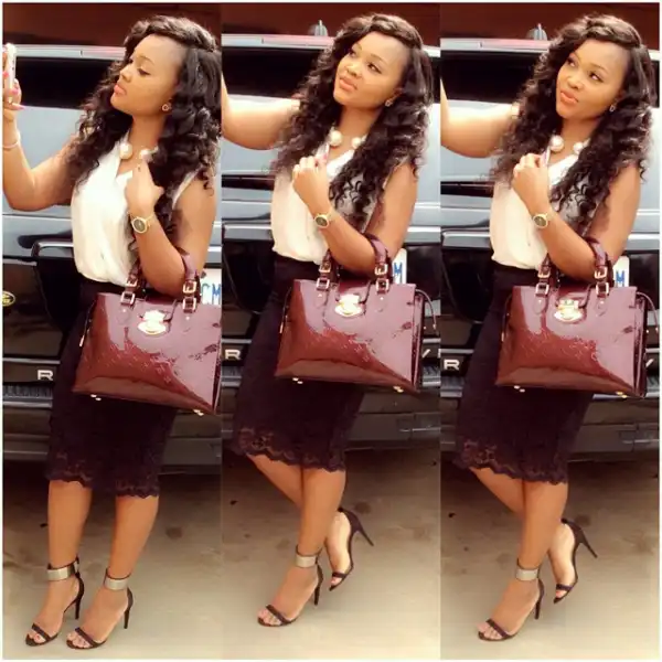 Classy Or Trashy? Mercy Aigbe’s Attire To Sunday Service