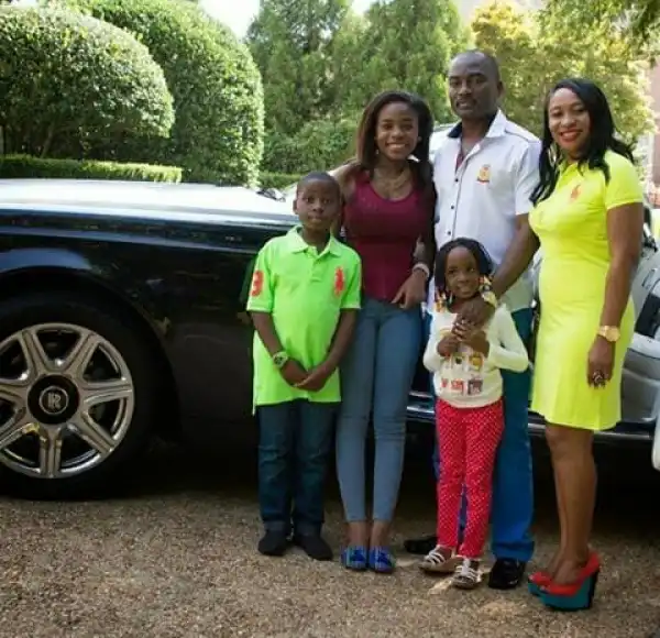 Dayo Adeneye shows off his beautiful family