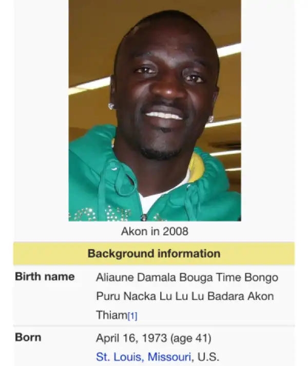 Do You Guys Know Singer Akon’s Real Name? It’s Hilarious