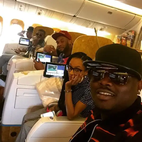 Don Jazzy Shares Some Beautiful Photos Of Mavins Crew On The Move To Dubai