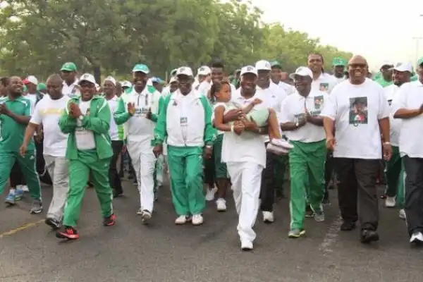 GEJ, VP Sambo, others at Nigerian sportsmen solidarity rally for the president